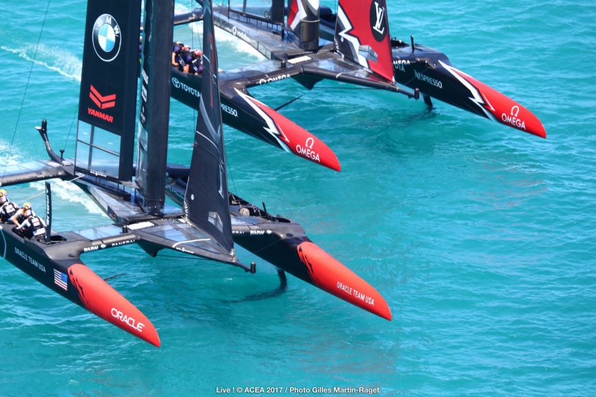 Bermuda (BDA) - 35th America's Cup Match presented by Louis Vuitton, Day 4 ¬
